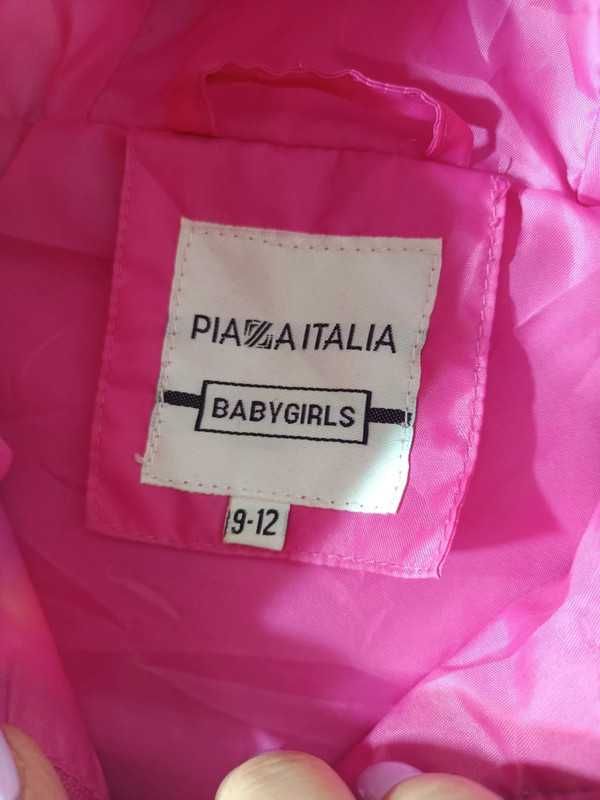 przejściowa kurtka z kapturem w motylki 9-12 m.
