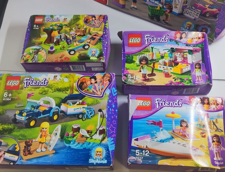 Conjunto 5 Lego Friends Usados
