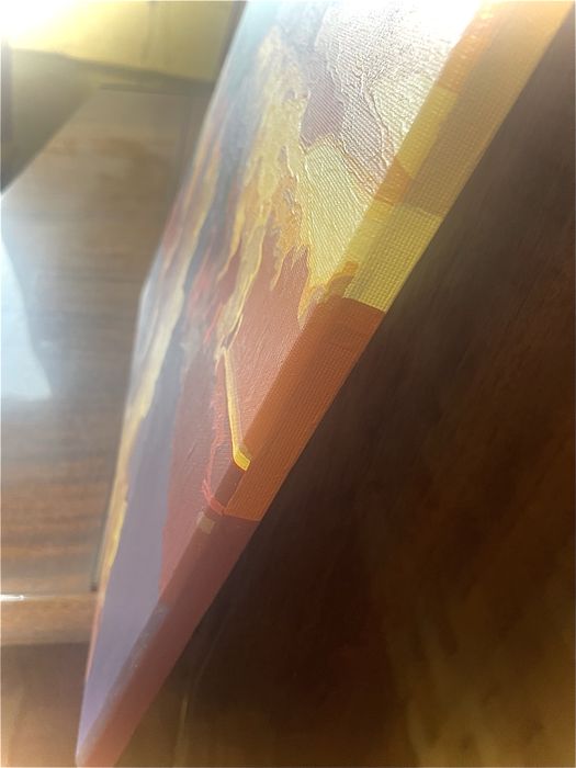 Готовая картина по номерам Воздушное дерево 40х50