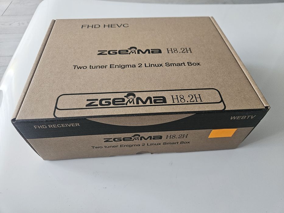 Dekoder zGemma H8.2H + telewizja, tuner, dvb-t2, cccam, oscam, enigma2