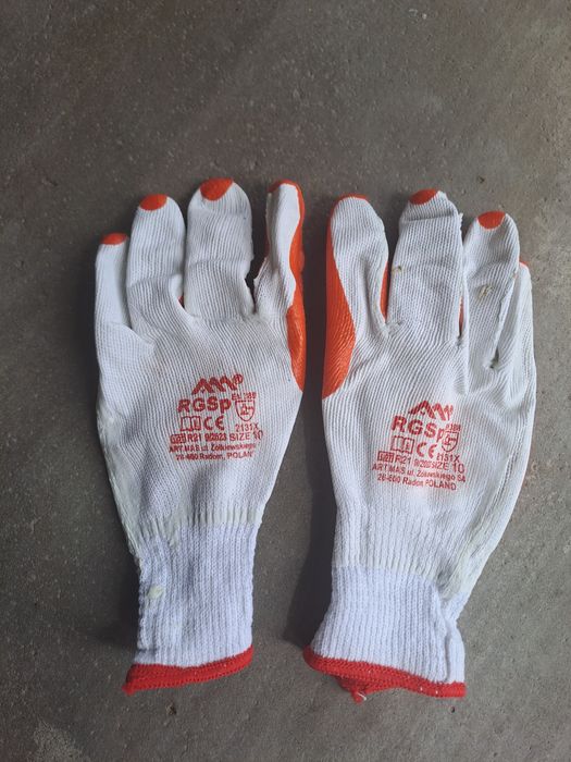 Rękawice robocze brukarskie