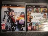 Gry Ps3 Battlefield 4 i GTA 5