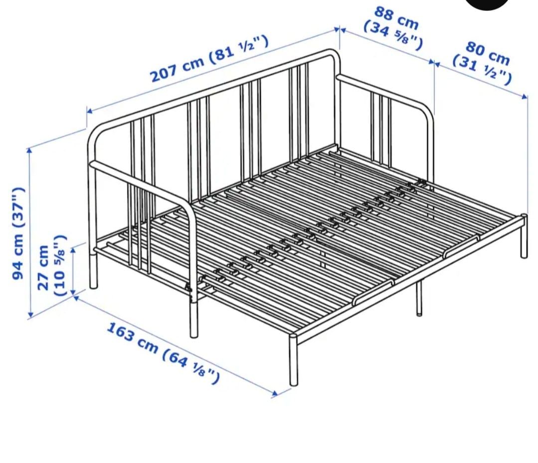 Vendo sofá cama com colchão