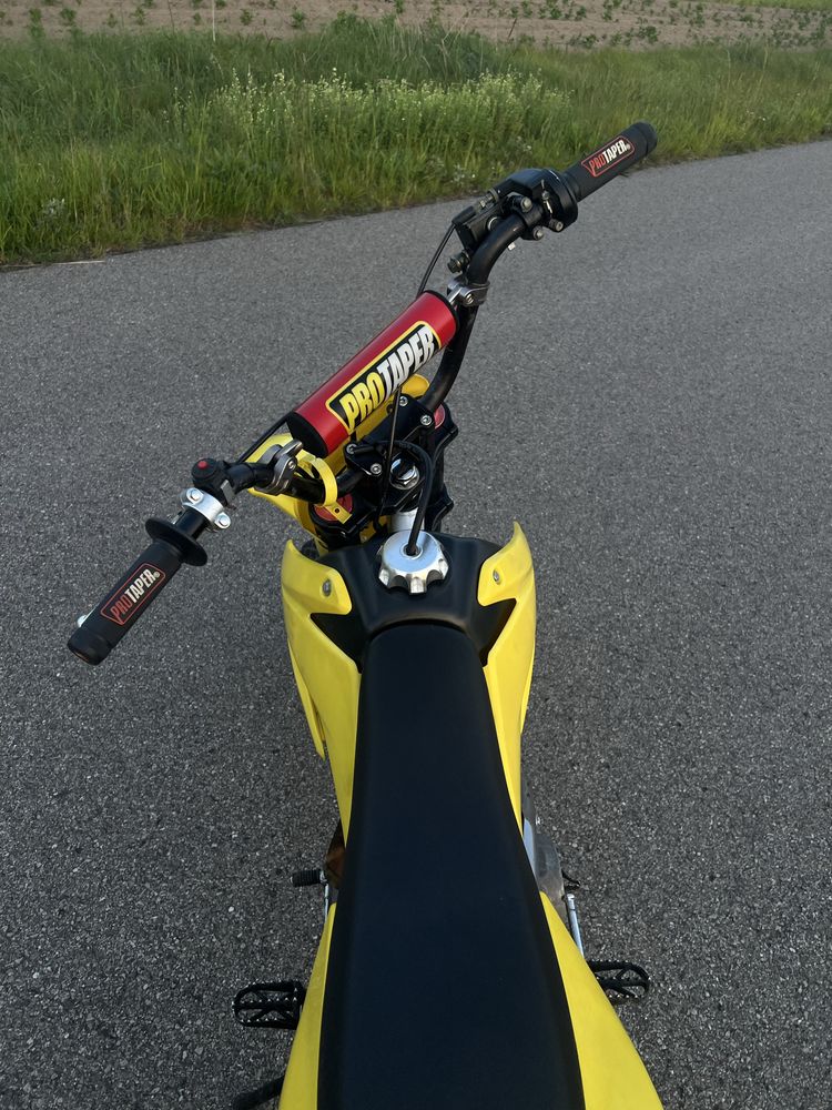 Mrf 120 żólta pitbike cross