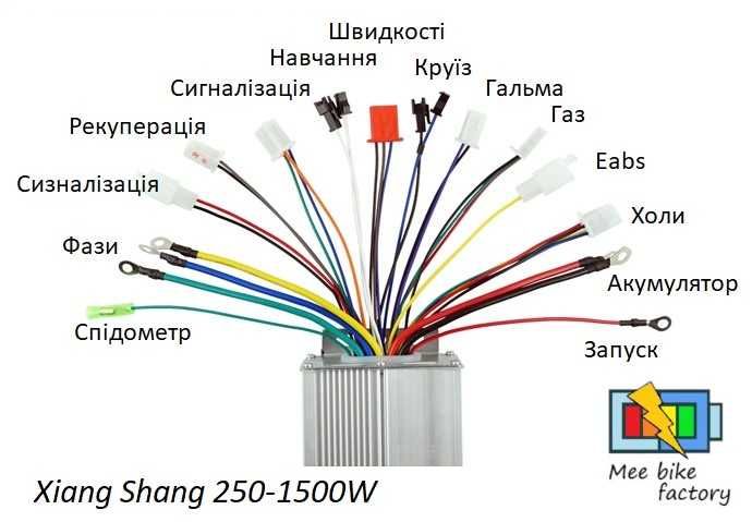 СИНУСНИЙ контролер електровелосипеда 350 380w 36-48V 18A