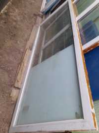 окно металлопластик   90см на 215см