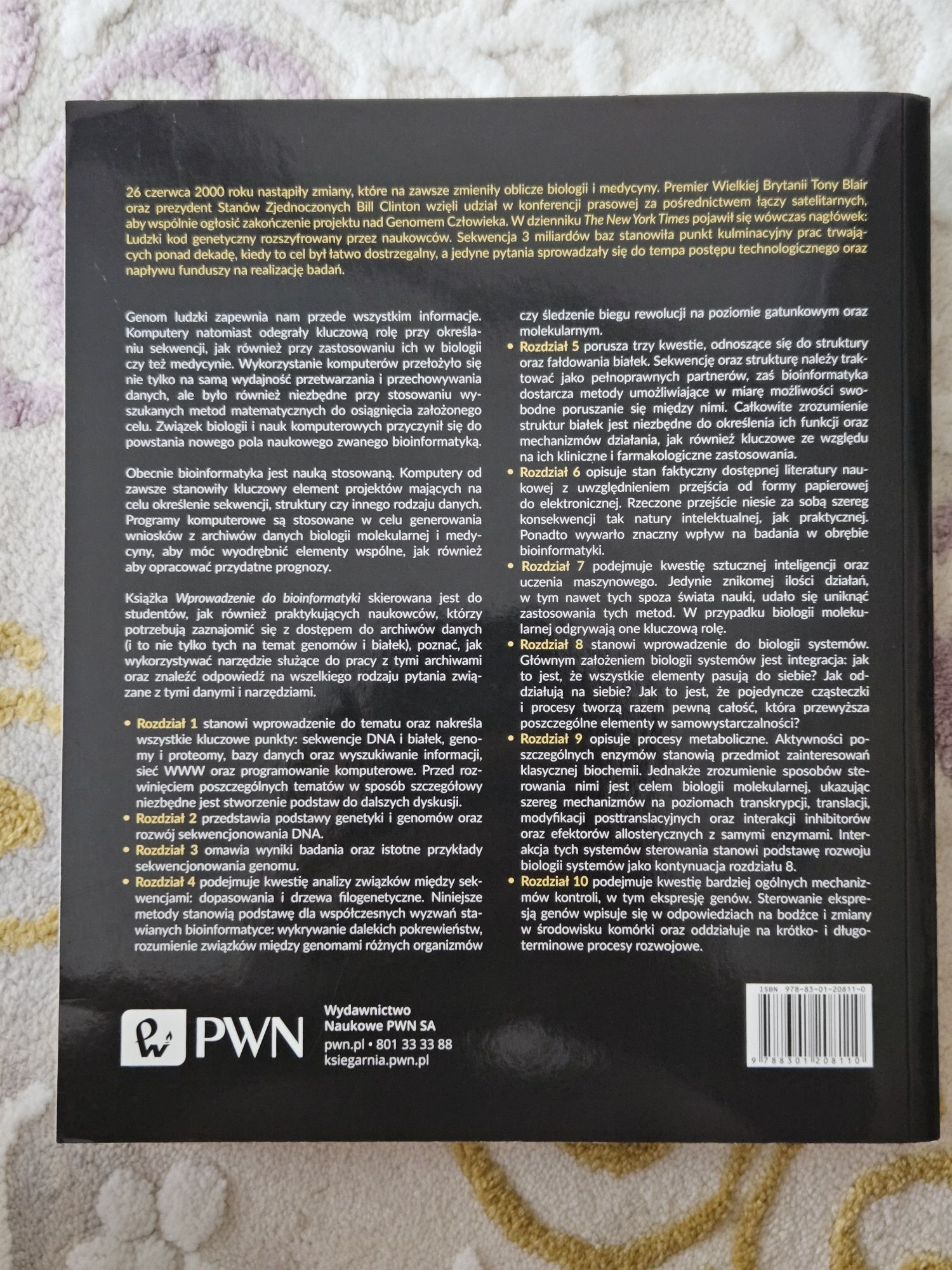 Wprowadzenie do bioinformatyki podręcznik