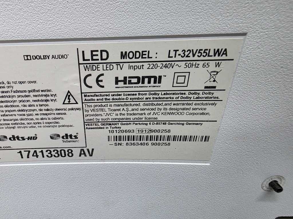 Telewizor LED JVC 32 cale -  Smart - Wi-Fi - dvbt2-hevc