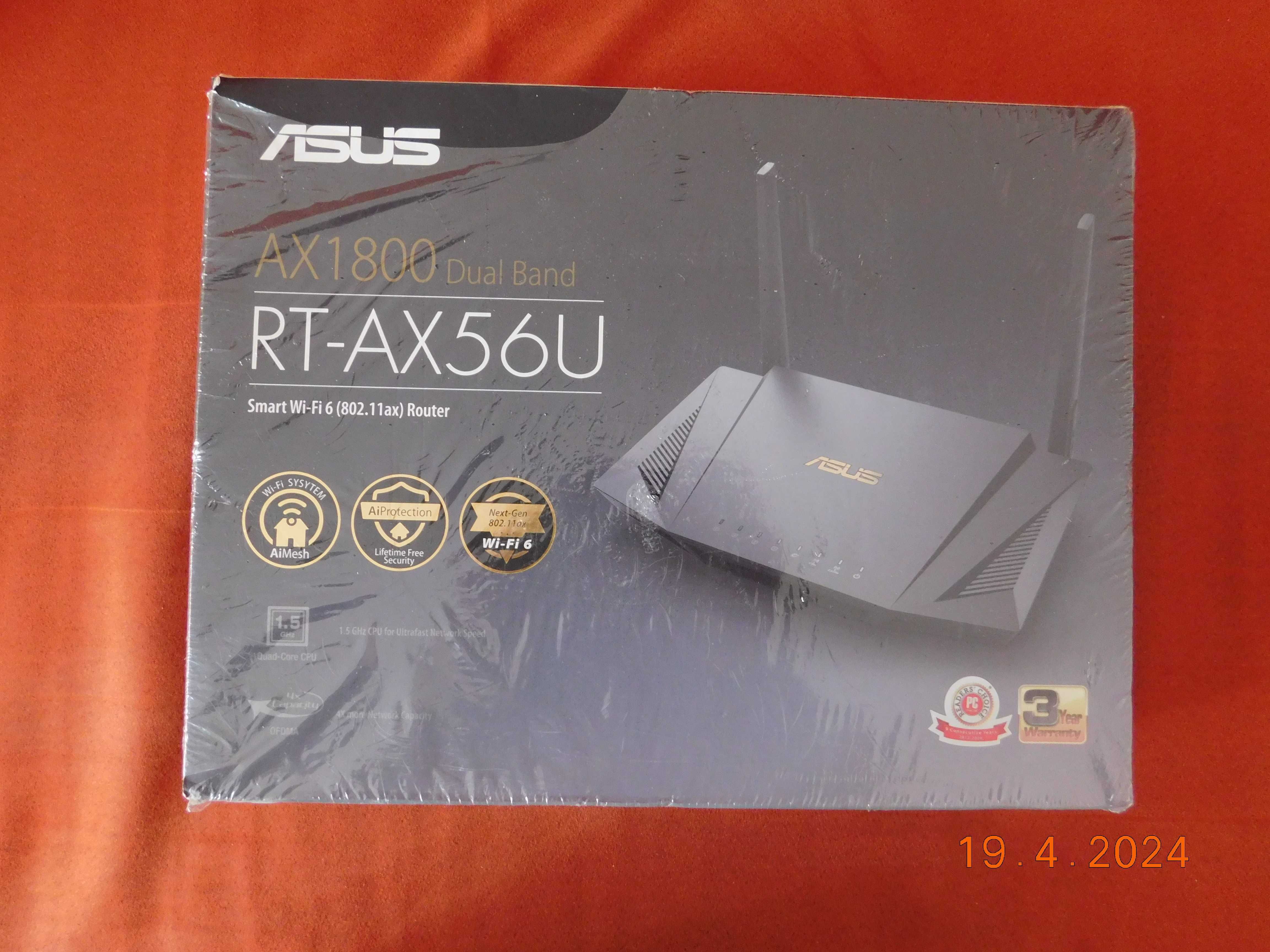 Asus RT AX56U, nowy - sprzedam.