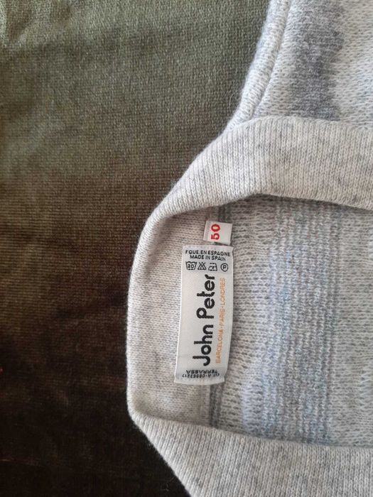 Colete de Malha para Homem - Marca John Peter, tamanho 50