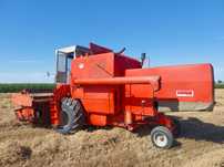 Kombajn Bizon Z056 prosto z pola