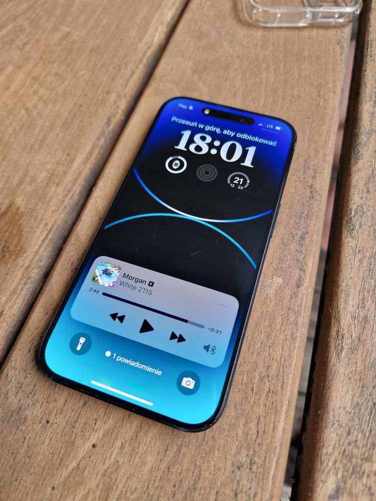 Iphone 15 pro 128gb niebieski