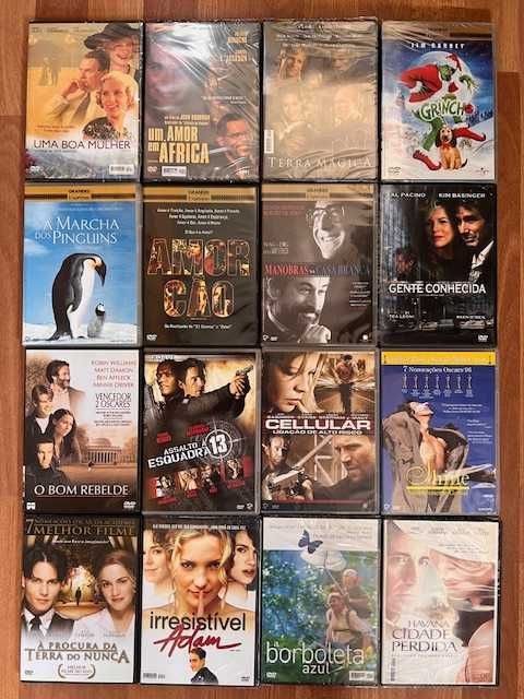 Conjunto de DVDs + Estantes