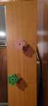Espelho cabide para quarto de criança