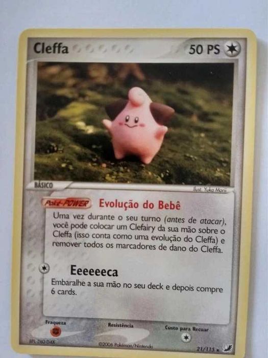 Carta Pokémon Cleffa 21/115
