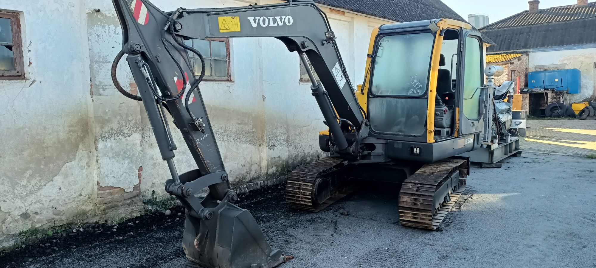 Volvo EC55 міні екскаватор