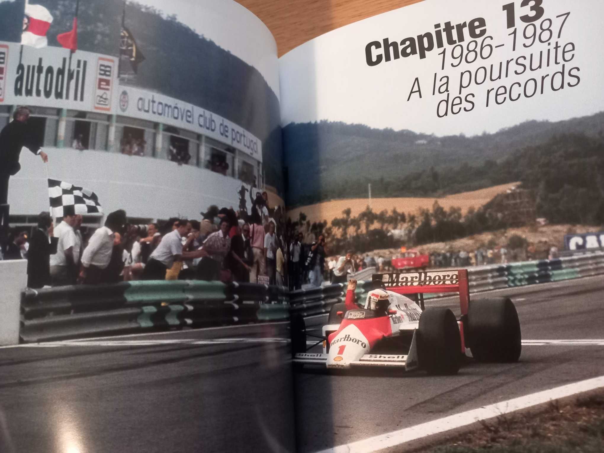Livro 'Les Legendes de la Formule 1' - Alain Prost