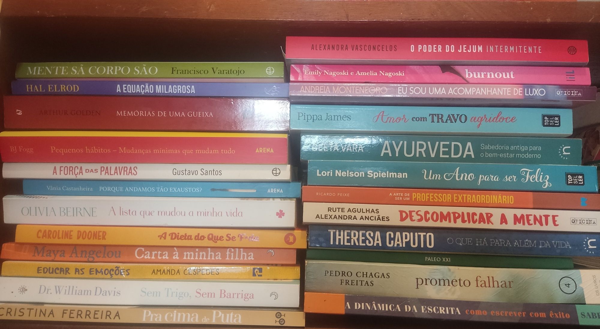 Livros diversos.