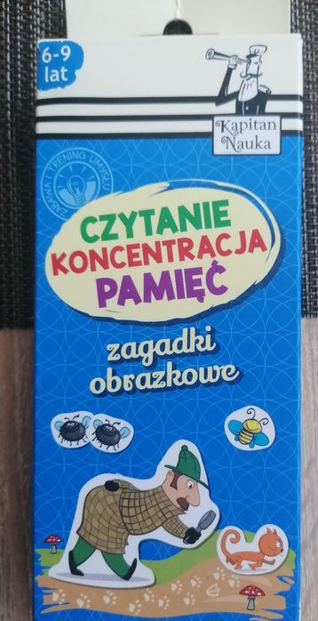 Gra Edgard zagadki obrazkowe "Czytanie, koncentracja, pamięć". 6-9 lat