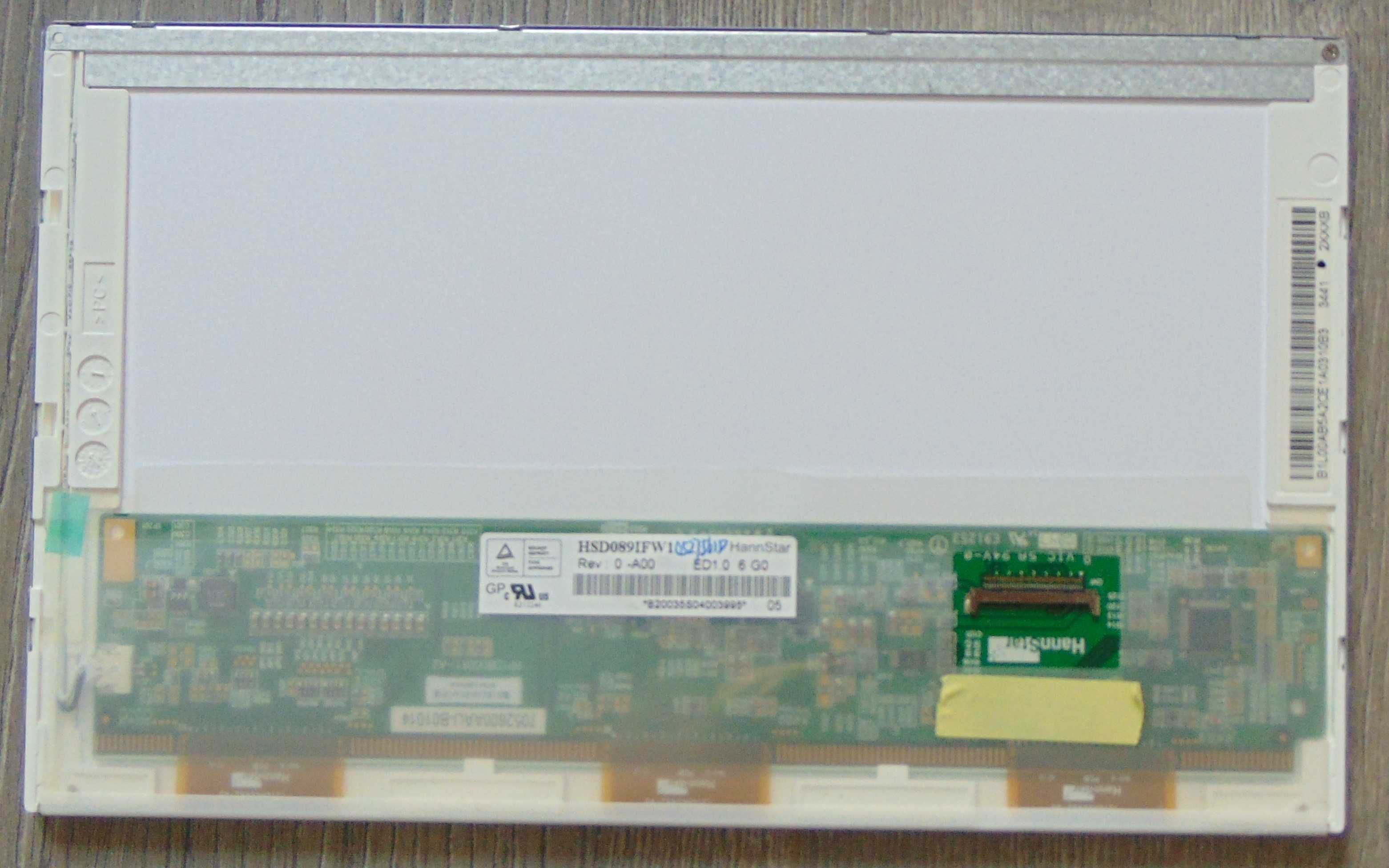 Матрица (экран) 8,9" HannStar HSD089IFW1 (1024х600) 40 pin, LVDS