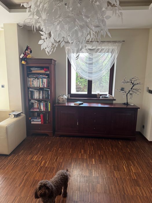 Komplet mebli drewnianych