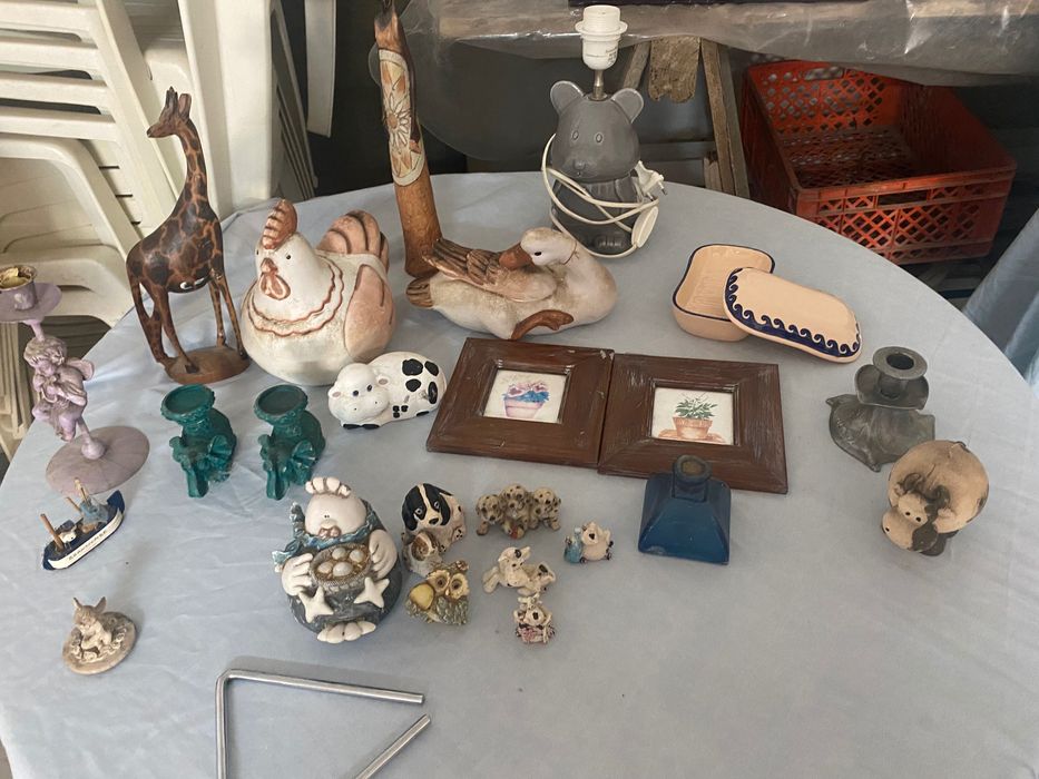 Artigos de decoração diversos