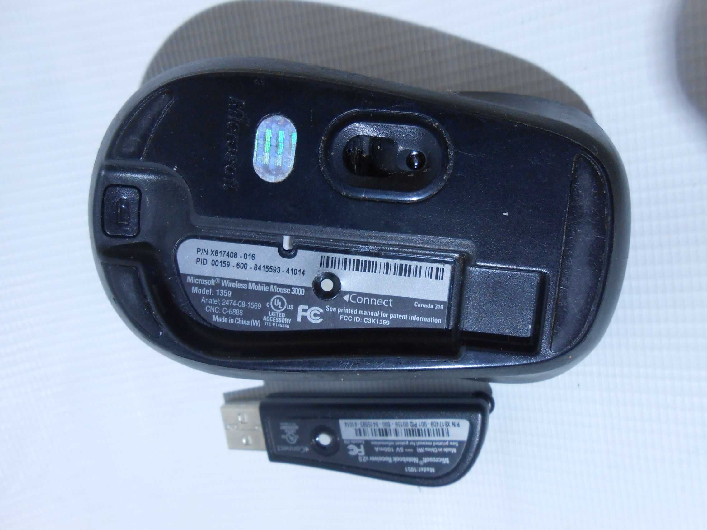 бездротова миша Microsoft Wireless Mouse 3000 беспроводная мышь 1359