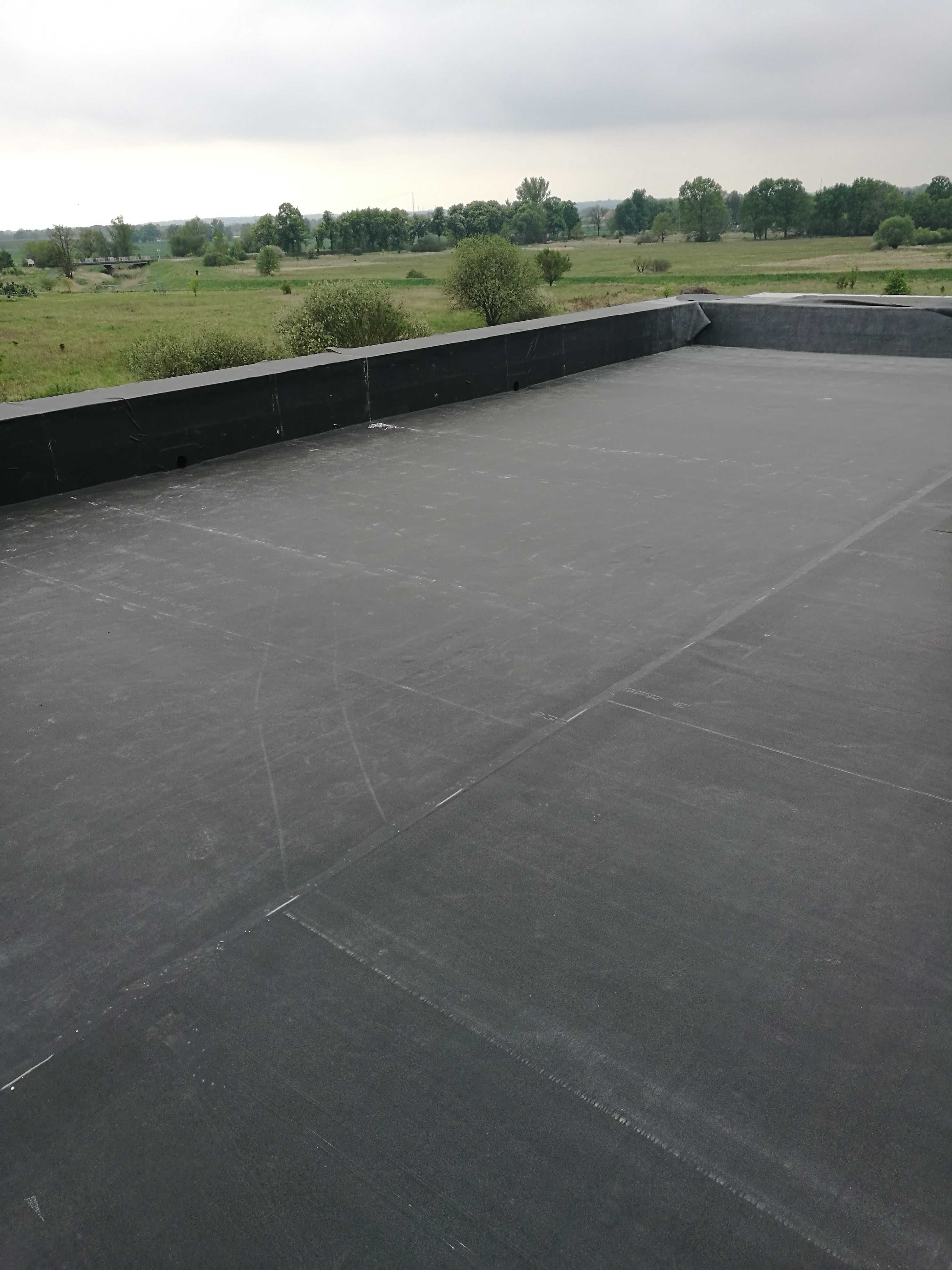 Dachy płaskie, membrana PVC, EPDM, TPO. Hydroizolacje