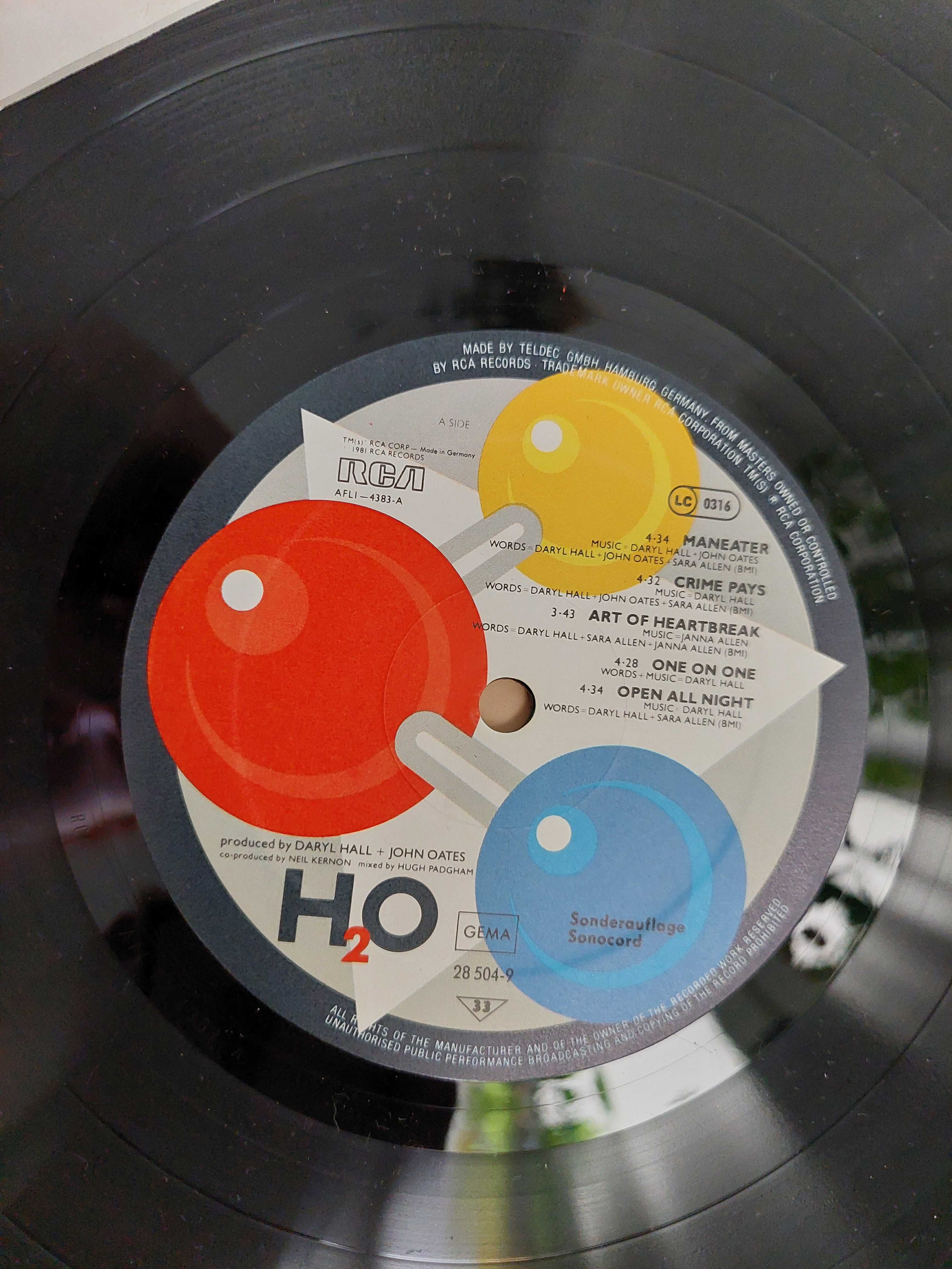 Daryl Hall John Oates H2O winyl