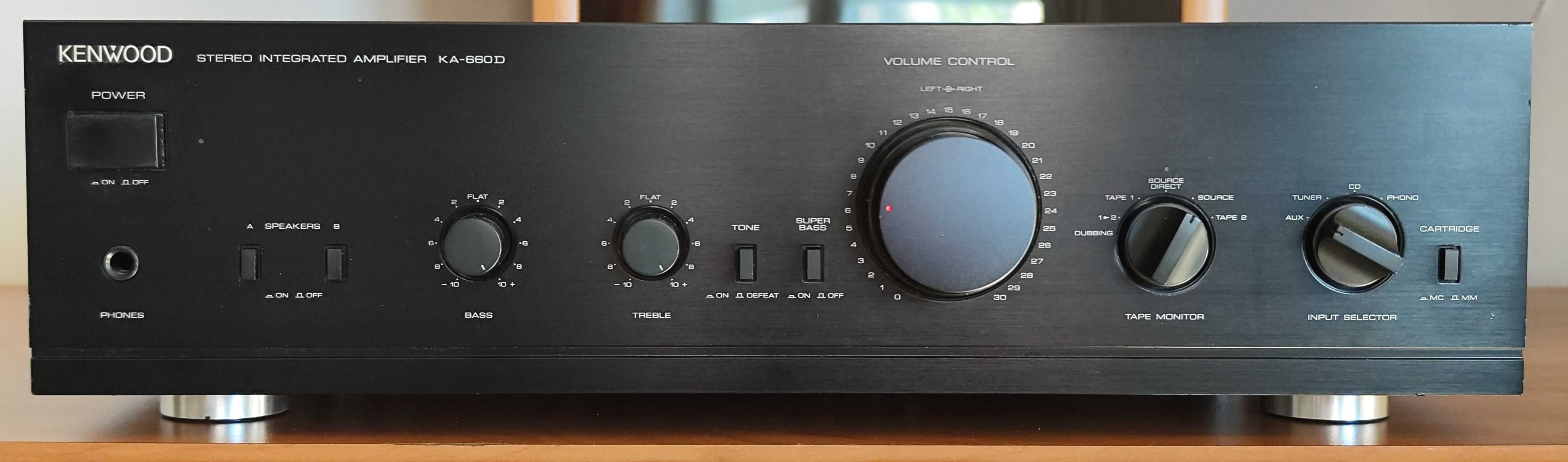 Sprzedam używany wzmacniacz audio marki Kenwood KA-660D