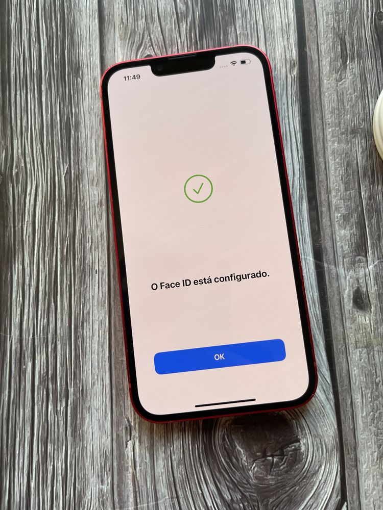  IPhone 13  128GB Vermelho Desbloqueado Como Novo