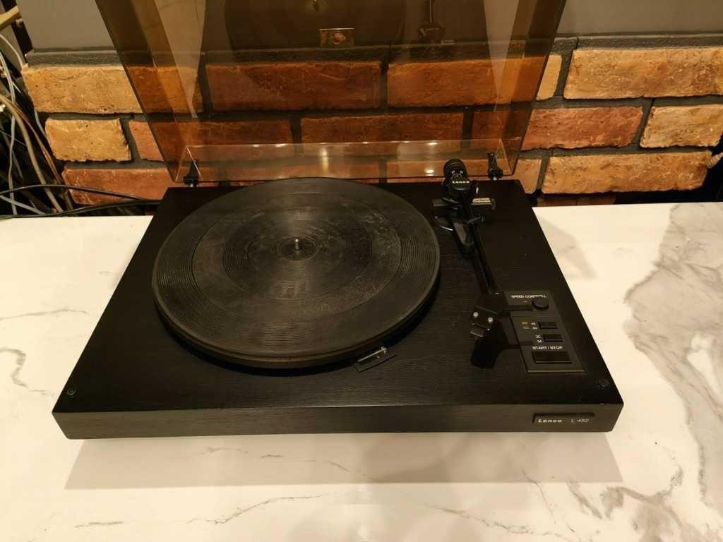 LENCO L-452 ! Złota Audio Technica ! Gramofon VINTAGE