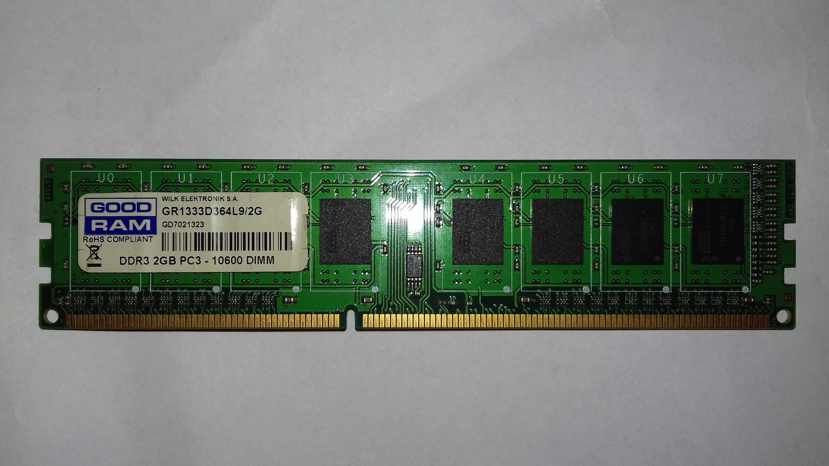 Pamięć RAM DDR3 2GB Goodram