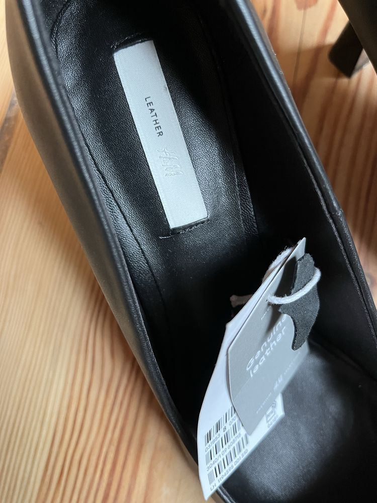 Buty skórzane nowe