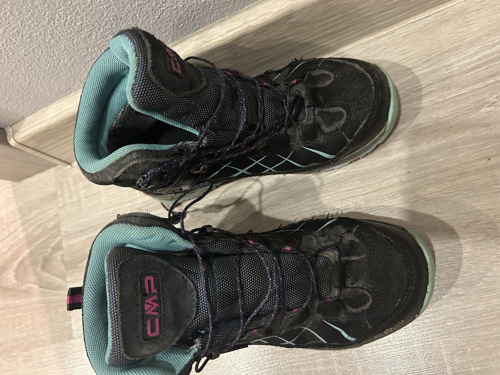 Buty zimowe trekingowe dziewczece CMP wodoodporne r 34