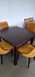 Stol 100x100+3x50 + 4 krzesla