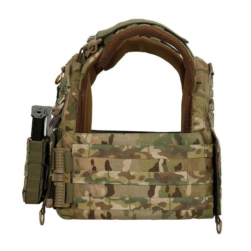 Плитоноска MOLLE Cordura 1000D супер міцна без підсумків мультикам зсу