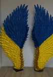 Фото зона !Декоративні крила в українській символіці ! Місто Черкаси !