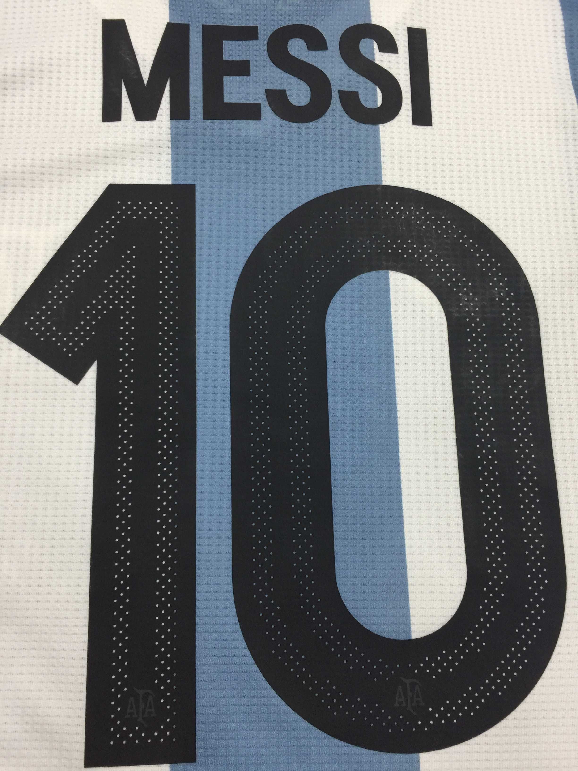Nowe Koszulka adidas Argentyny 50th Anniversary #10 Messi Rozmiar XL