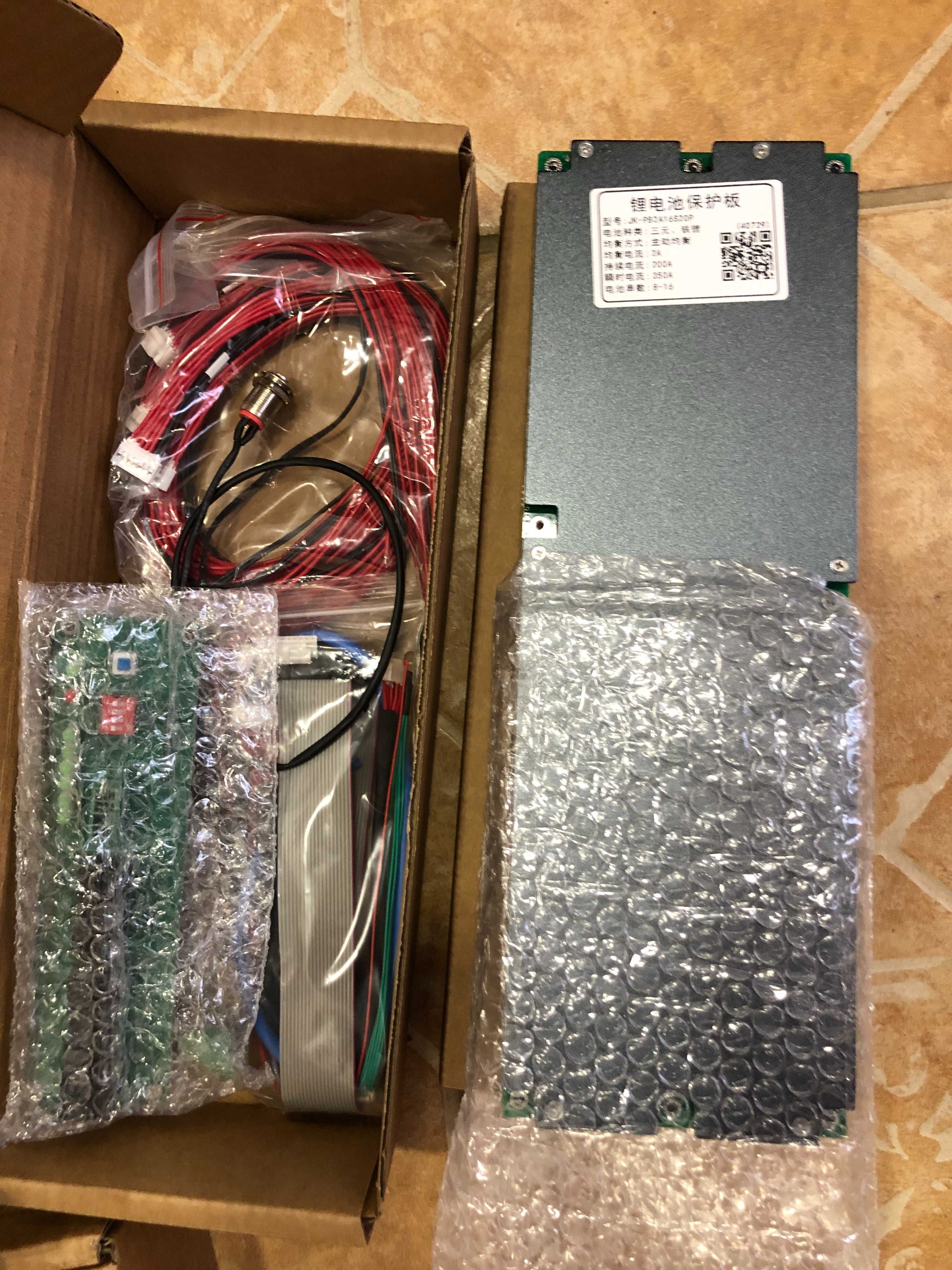 Smart BMS JIKONG 4-8s 7-20s, 4.3INCH LCD, JK-B2A20S20P, JK-B2A8S20P...