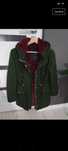Parka zielona z bordowym ociepleniem MEDICINE XS