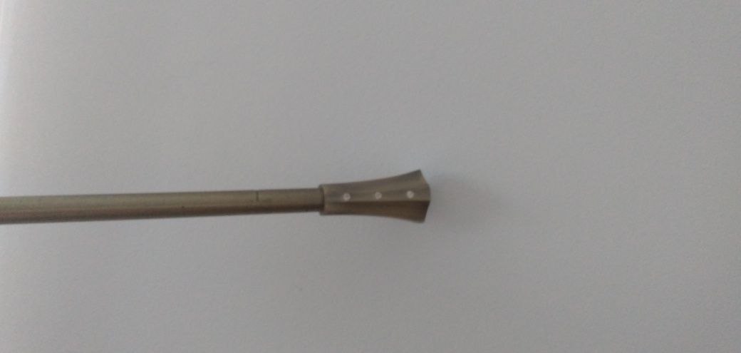 Karnisz metalowy ponad 2,5m rurka