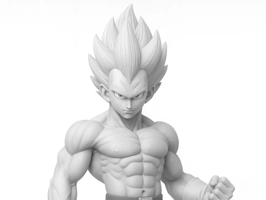 Vegeta SS - Estilo Dragon Ball