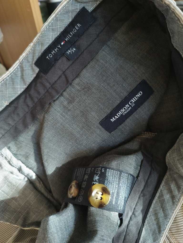 Джинсы (chino Tommy Hilfiger USA w34 light grey.