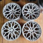 R21 x 9.5j/11j оригінал Vossen HF2 диски 5x112 AUDI BMW VW