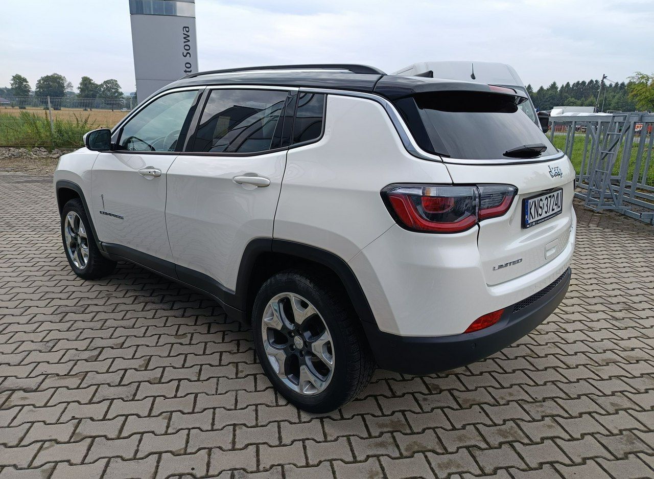 Jeep Compass Limited 1.4 170KM AT 4x4 , NAVI, niski przebieg, wyposażenie