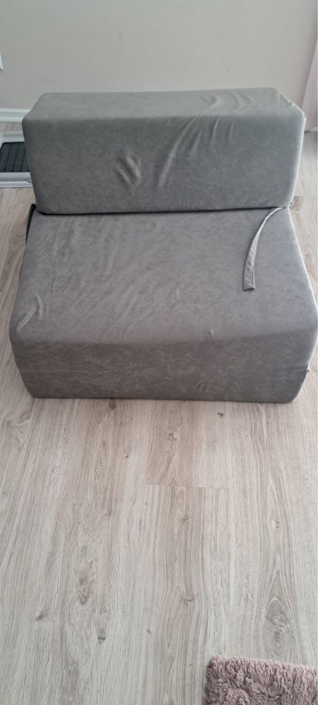 Fotel kanapa rozkładany materac sofa 70x200 cm