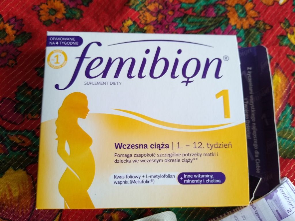 Femibion 1 niepełne opakowanie