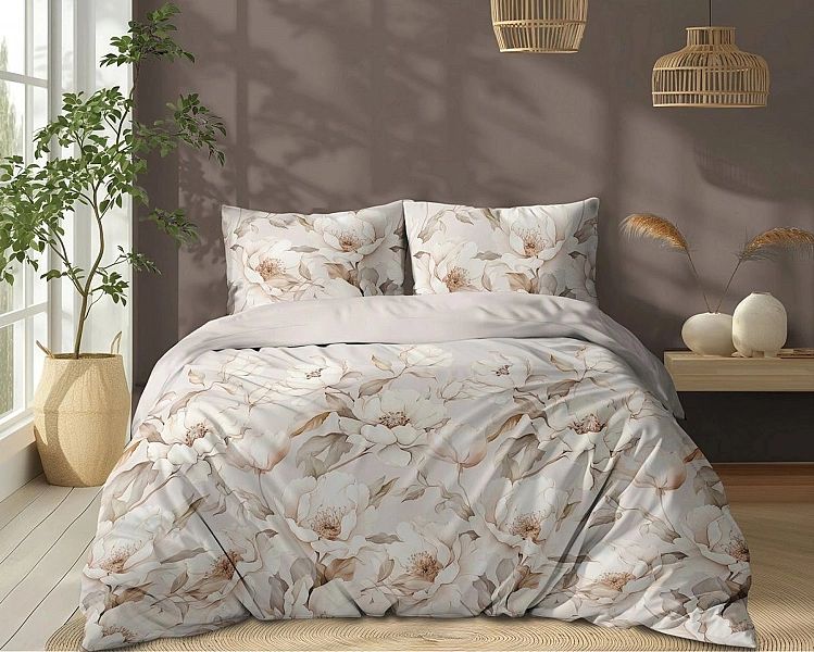 Komplet pościeli BAWEŁNIANEJ VICENZA 220x200/3 części elegancka z wzor