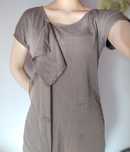 Tunika Warstwowa Vila Clothes – Rozmiar L – Sparrow Grey, bluzka